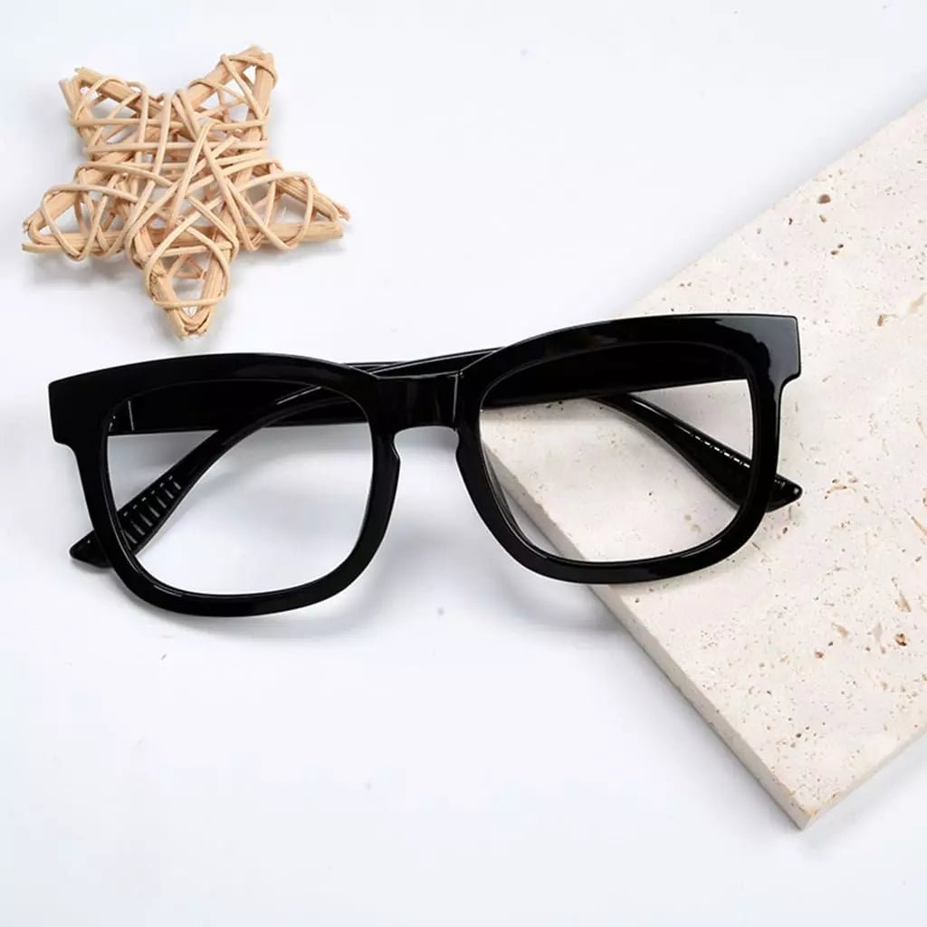 (Must Buy Both Eye) Metalless Screwless Reading Glasses with Different Strength PR033 (Black)eyekeeper.com