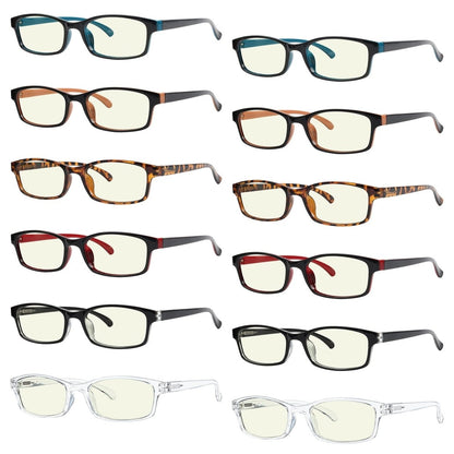 10 Pack Stylish Comfortable Computer Reading Glasses CG177eyekeeper.com