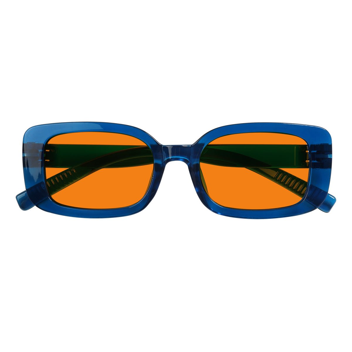 100% Blue Light Blocking Nighttime Glasses Metalless Screwless R2502 - B98eyekeeper.com