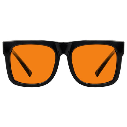 100% Blue Light Blocking Orange Glasses Metalless Screwless Eyewear R2316 - B98eyekeeper.com