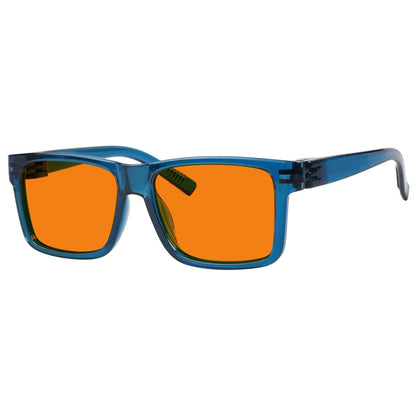 100% Blue Light Blocking Orange Lens Metalless Eyeglasses NR2142 - B98eyekeeper.com