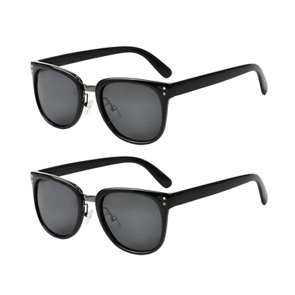 2 Pack Stylish Classic Polarized Sunglasses S012PGSGeyekeeper.com