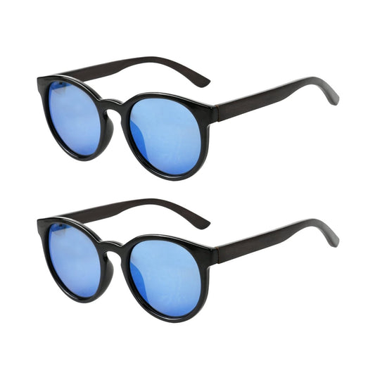 2 Pack Stylish Round Polarized Sunglasses S009PGSGeyekeeper.com