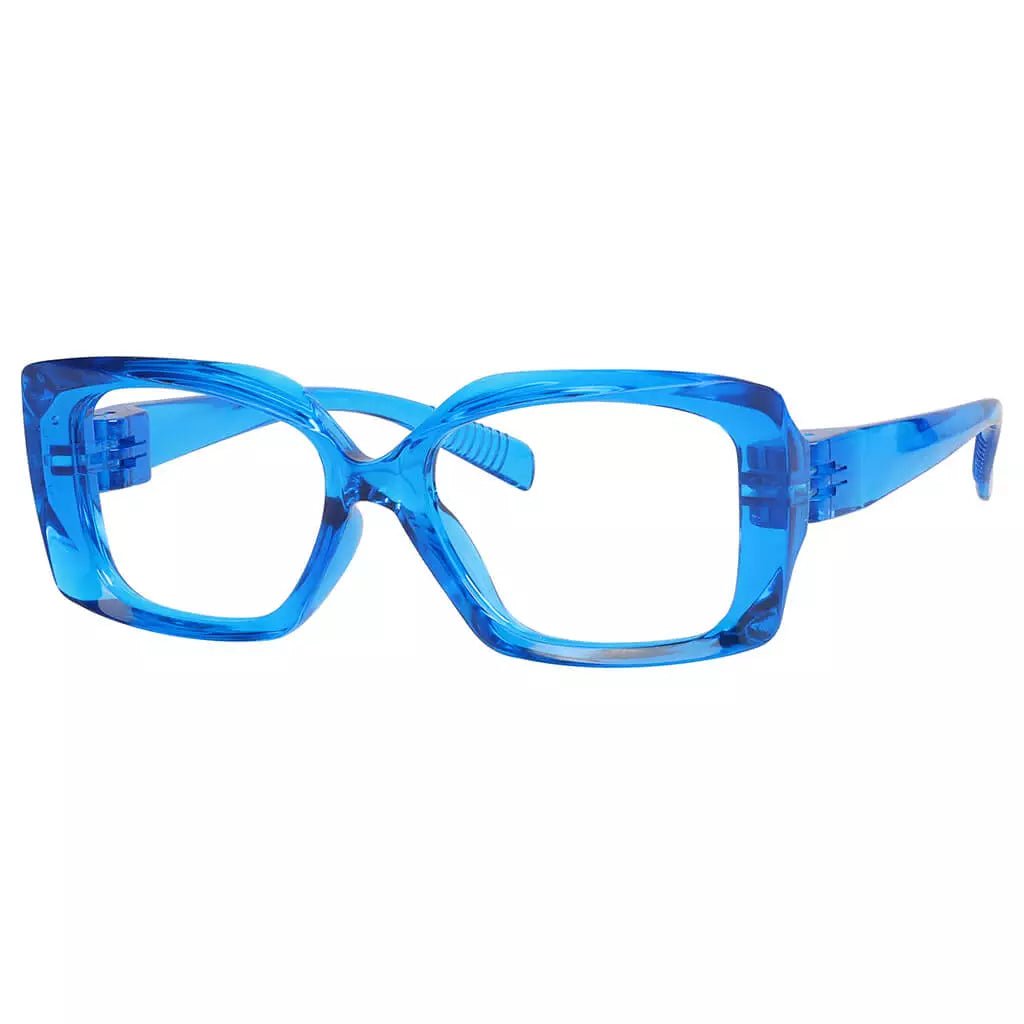 30% Blue Light Blocking Metalless Screwless Thicker Eyeglasses NR2010 - B15eyekeeper.com