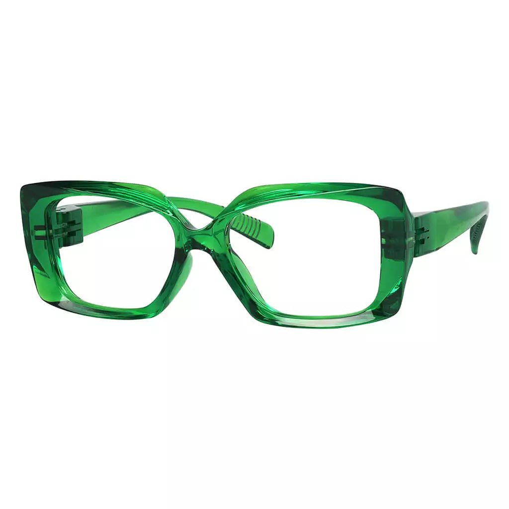 30% Blue Light Blocking Metalless Screwless Thicker Eyeglasses NR2010 - B15eyekeeper.com