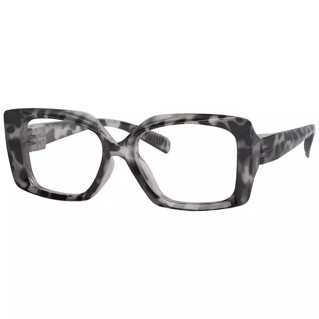 30% Blue Light Blocking Metalless Screwless Thicker Eyeglasses NR2010 - B15eyekeeper.com