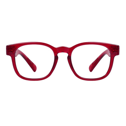 30% Blue Light Blocking Square Metalless Glasses NR144 - B15eyekeeper.com