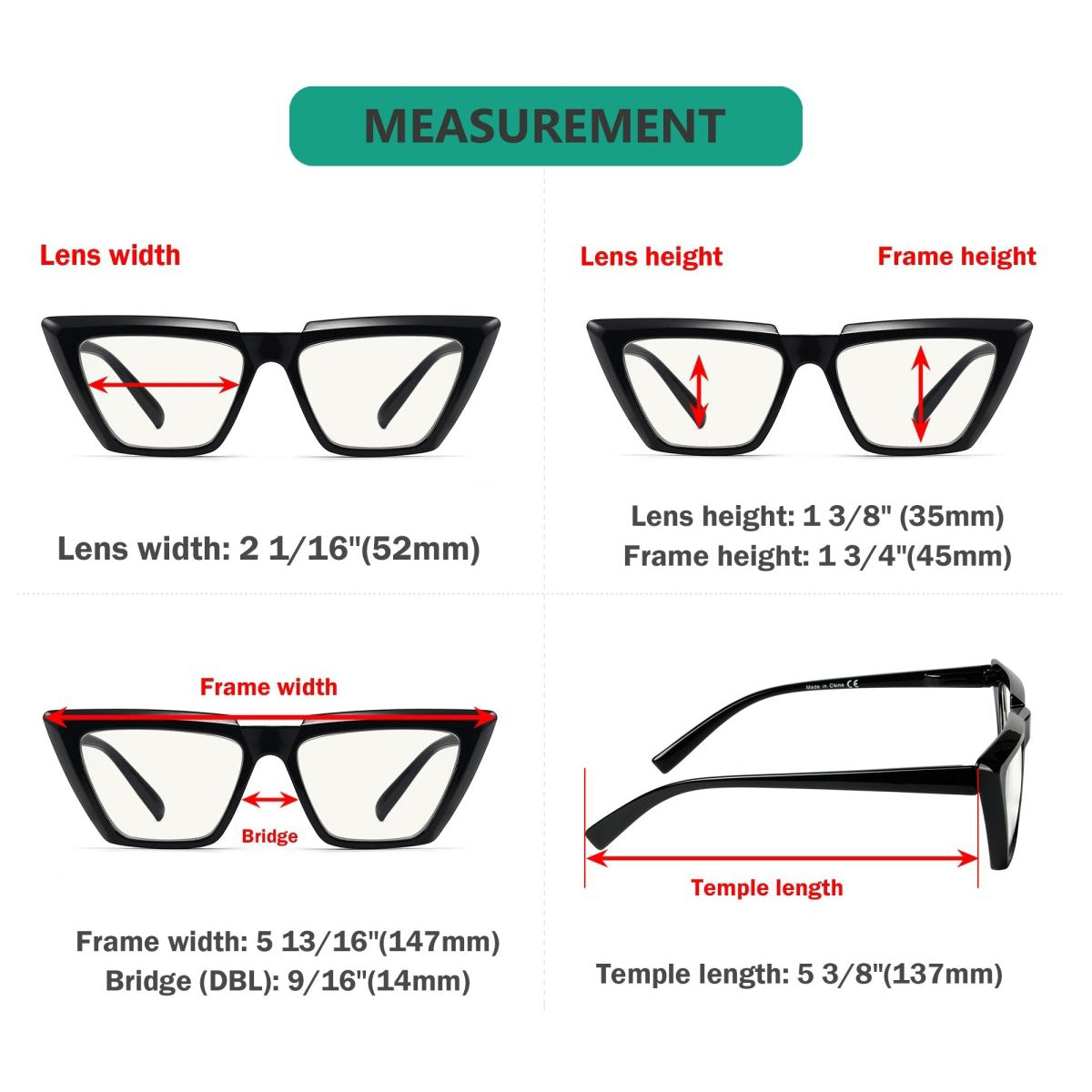 Multifocus Progressive Readers Dimension