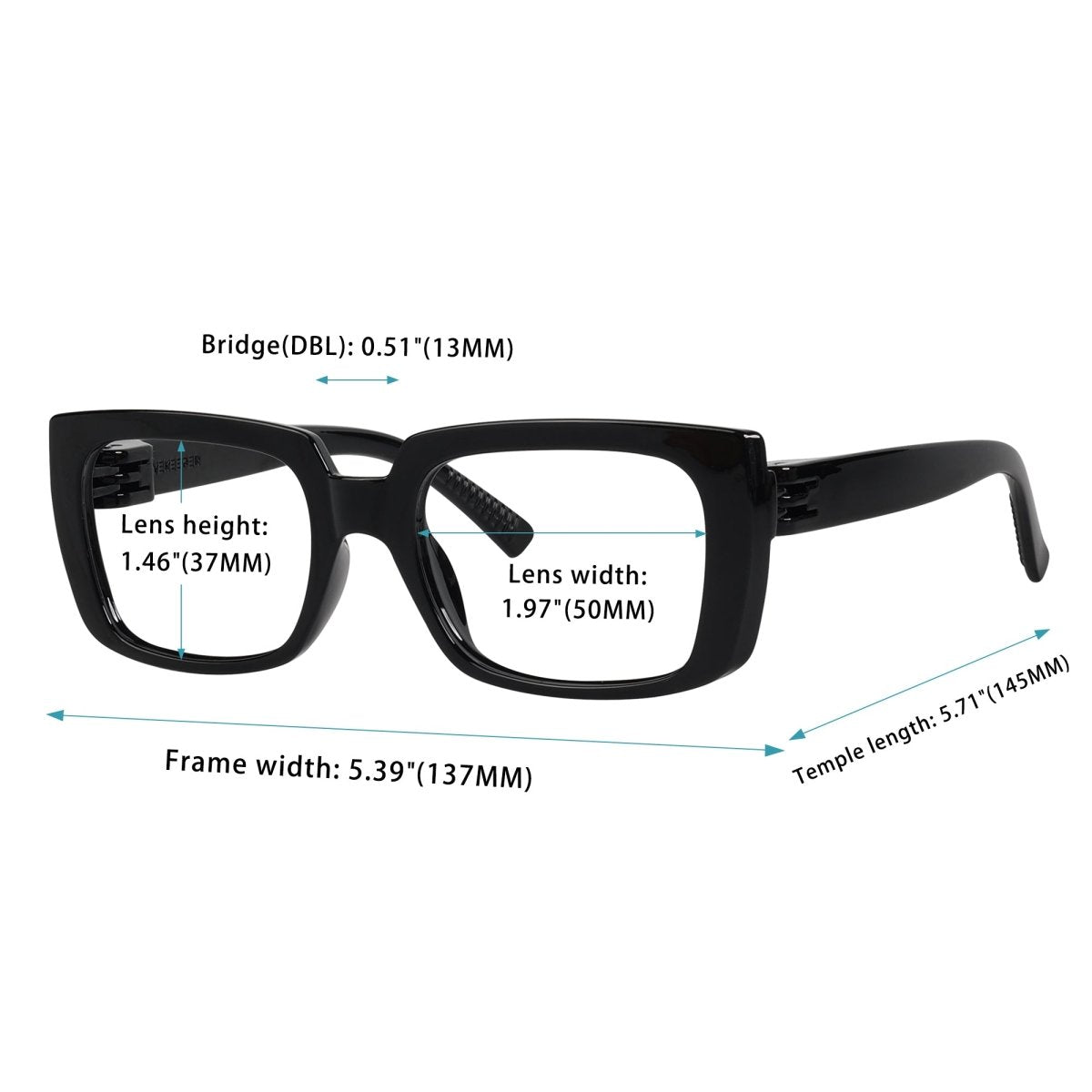6 Pack 30% Blue Light Blocking Metalless Screwless Eyeglasses NR9107 - B15eyekeeper.com