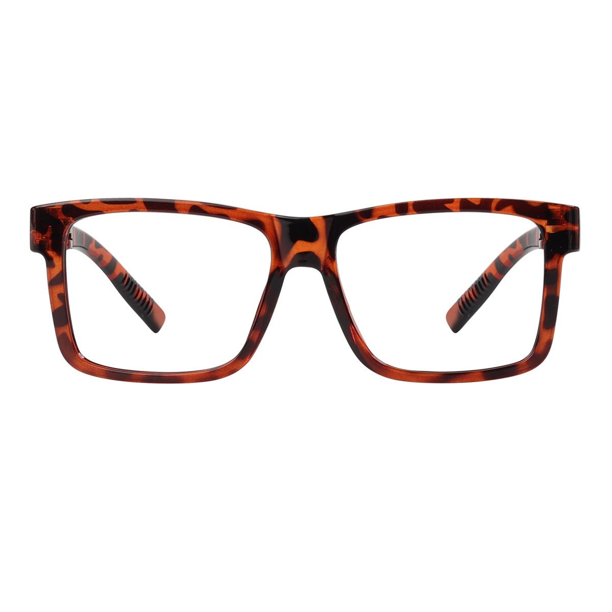 Oversized 30% Blue Light Blocking Metalless Eyeglasses R2508 - B15eyekeeper.com