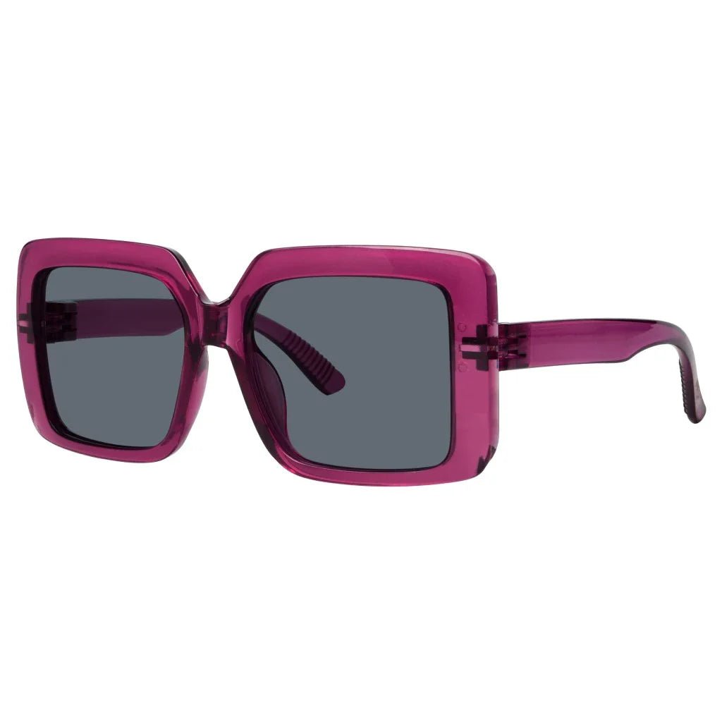 Stylish Oversized Metalless Screwless Spring Hinge Sunglasses NR2311Seyekeeper.com