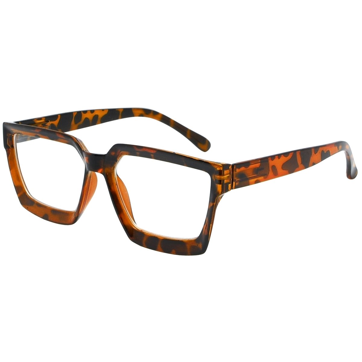 Large Frame Reading Glasses Tortoise R2003