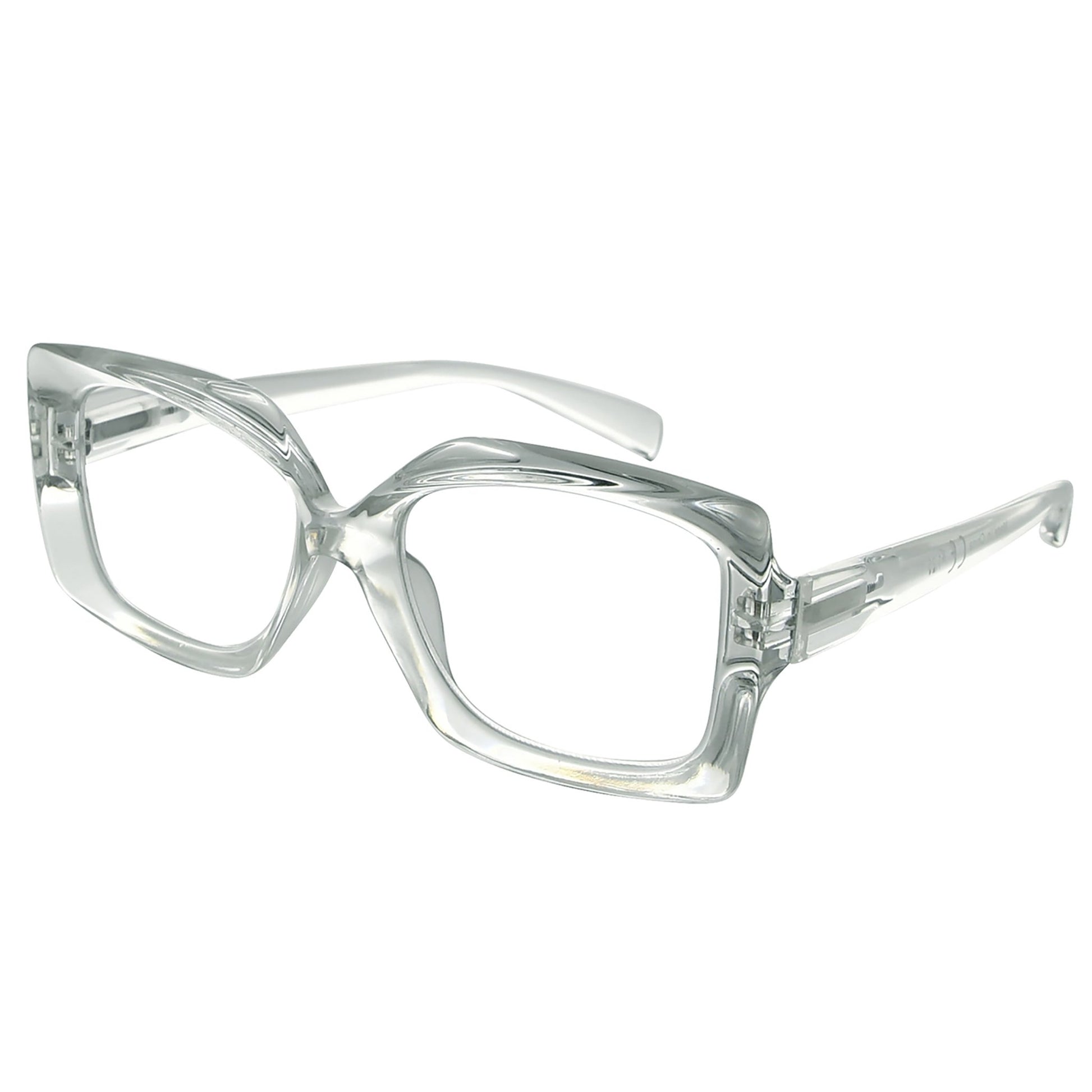 Large Frame Reading Glasses Oversized Eyeglasses Women R2010