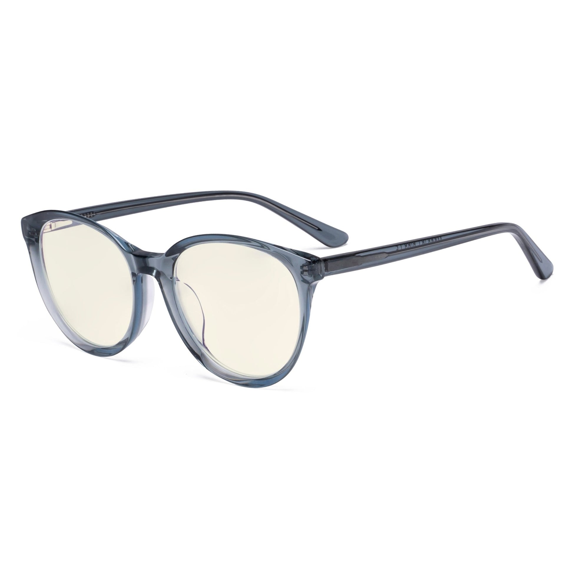 Blue Light Blocking Eyeglasses Grey BC1904-BB40