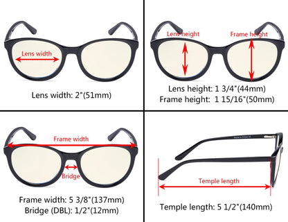 Blue Light Blocking Eyeglasses Dimension